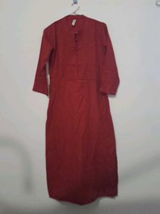 Elegant Red Kurta