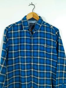 Blue Checks Shirt (Men's)