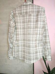 unisex Checked Long Sleeve Shirt