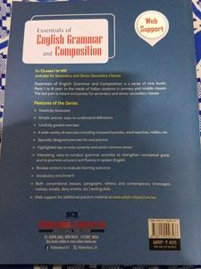 Essentials of English Grammar Book