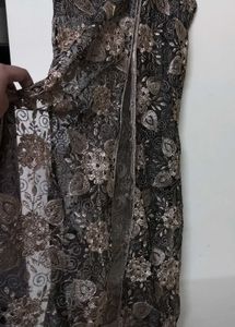 Party Wear Gown With Jacket