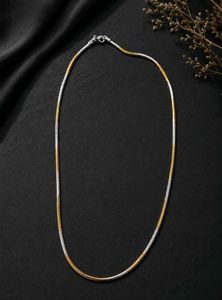 Two-Tone Chain Necklace