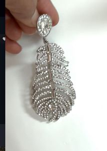 Exquisite Feather Drop Earrings