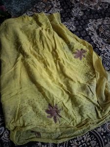 Orange Bandhani Dupatta