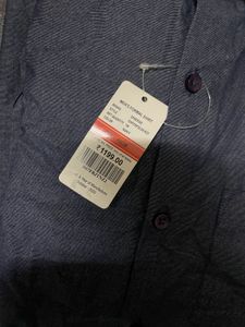 Men Diverse Solid Navy Blue Casual Shirt
