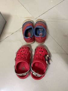 Kids Mickey Mouse &amp; Spider-Man Shoes