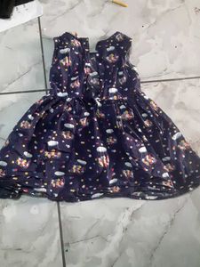 Cute Candy Jar Print Dress