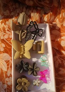 Cute Hair Claw Clip Set of 10 pcs