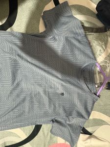 Men's blue Geometric Pattern T-Shirt