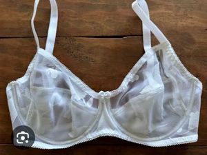 Sheer Floral Bra
