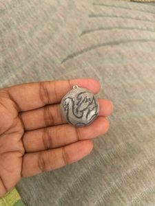Silver Handcrafted Boho Swan Pendant