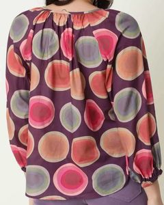 Rareism - Colorful Polka Dot Blouse