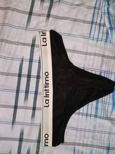 LA INTIMO Black Briefs