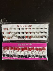 Stud Earring Set - 30 Pairs