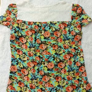 Flower 🏵️ Printed Top For Women