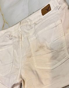 White Shorts