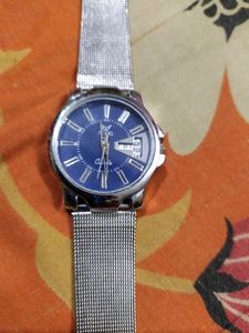 Steel Band Wrist Watch