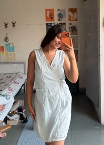 Casual Wrap Dress