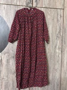 Charming Floral Print Midi Dress