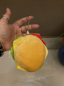 Cute Hamburger with Keychain