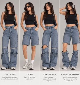 Convertible Cargo Jeans / Jorts