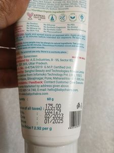 Babychakra Natural Baby Sunscreen