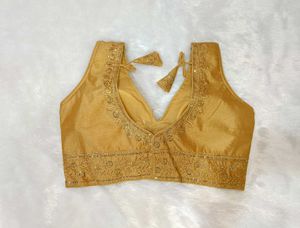 Golden South Silk Blouse