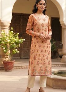 Elegant Printed Kurta
