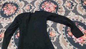 Tiger Print Knit Sweater Dress