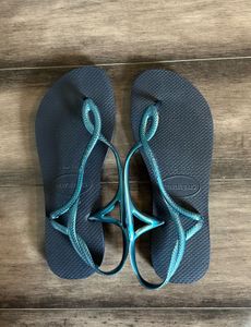 Havaianas Navy Flip Flops