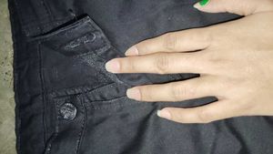 black skinny fit girl jeans