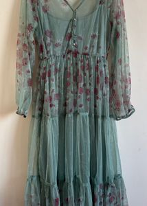 Flowy Boho Floral Maxi Dress