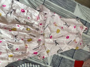 Cute Pink Pajama Set