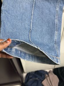 Wide Leg Denim Jeans High Waist