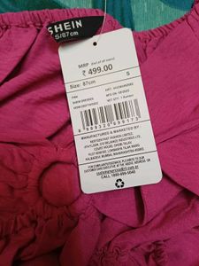Shein Plunging Neck Cut-Out Detail Mini