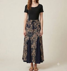 Black Top & Skirt