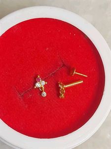 Charming Stud Earrings with Cubic Zirconia