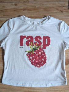 Cute Raspberry Graphic T-Shirt
