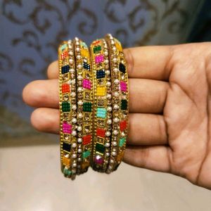 Vibrant Multi-Color Bangles