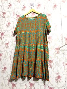 Boho Chic Tiered Mini Dress