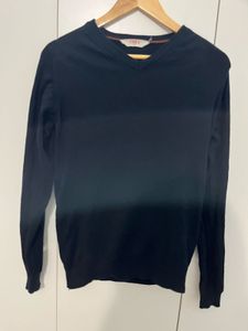 CODE Men's Navy V-Neck Sweater