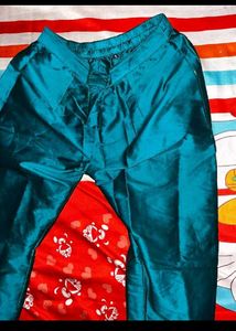 Teal Embroidered Kurta