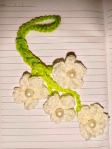Handmade Crochet Flower Charm