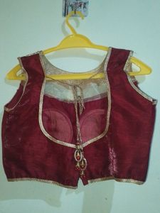 Ready Made Partywear Silk Blouse