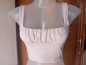 Stylish Ruched Crop Top