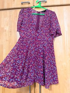 Forever 21 V Neck Dress