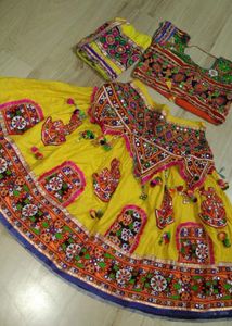 Vibrant Embroidered Lehenga Choli Set