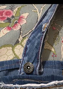 Stylish Denim Patchwork Tote Bag