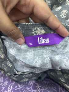 Grey Libas Kurta