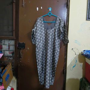 Elegant Printed Kurta Set with Dupatta